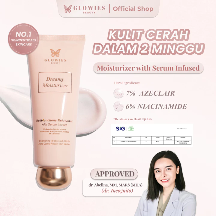 Glowies Beauty Dreamy Moisturize Series - Gambar 3
