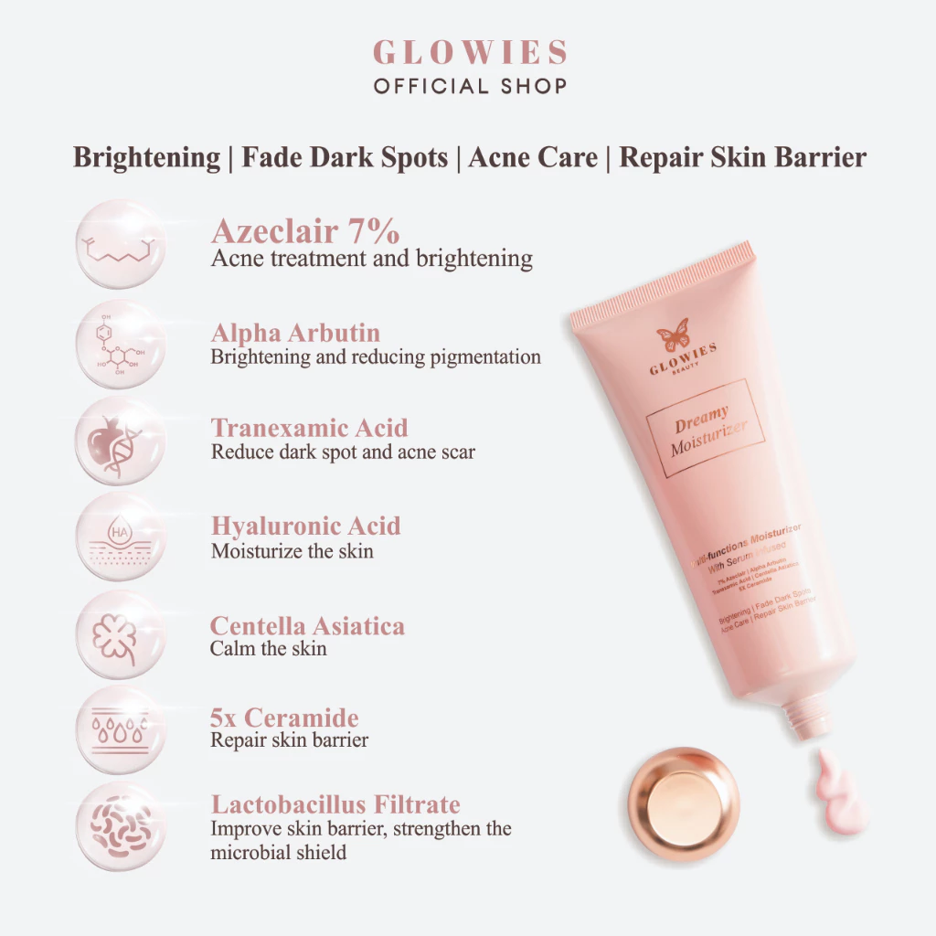 Glowies Beauty Dreamy Moisturize Series - Gambar 2